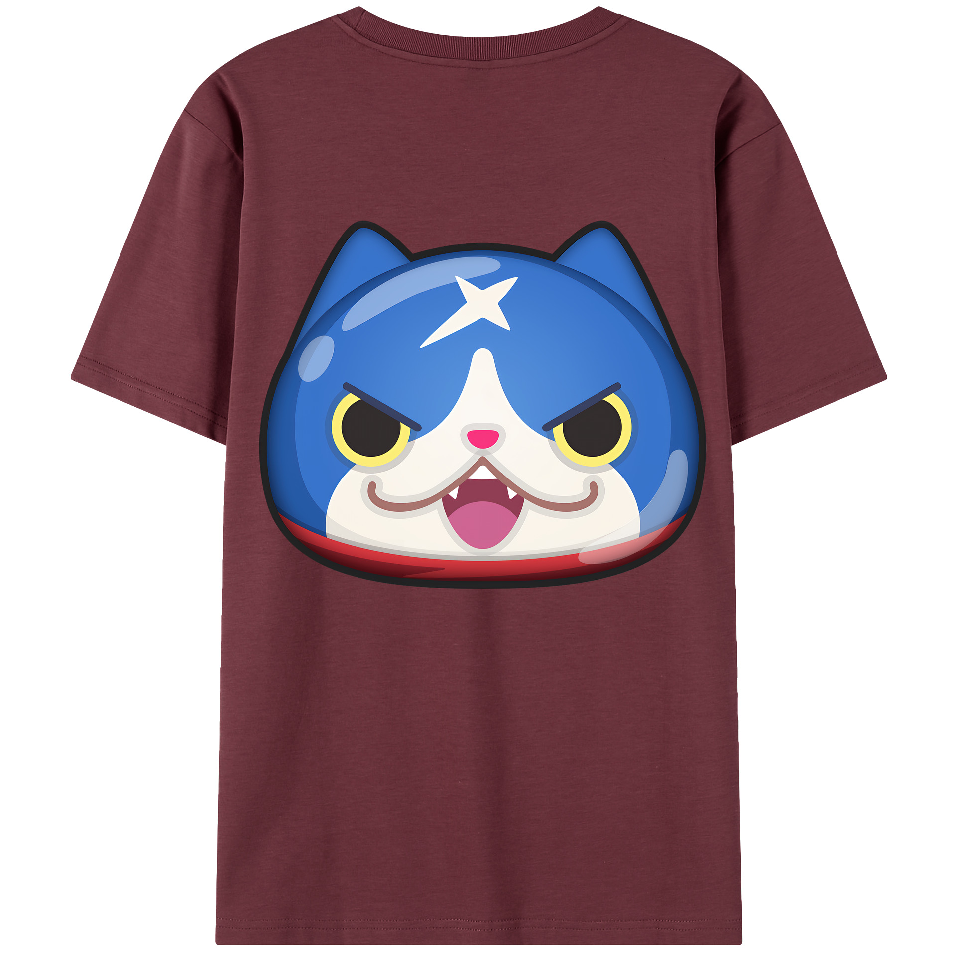 （画像用） 妖怪ウォッチ Yo-kai Watch 綿100％半袖Tシャツ（背面プリント）